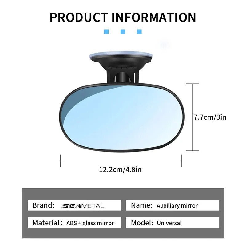 Wide Angle Car Interior Convex Mirror