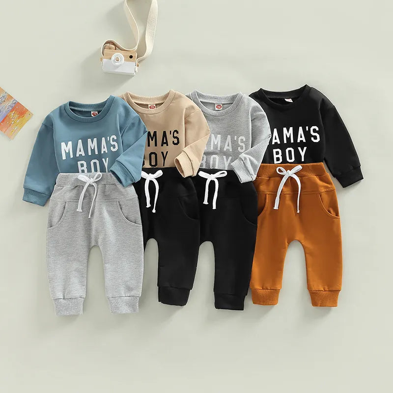Long Sleeve Tops Pants Casual Outfits