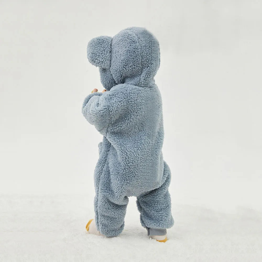 Warm Fleece Baby Jumpsuits
