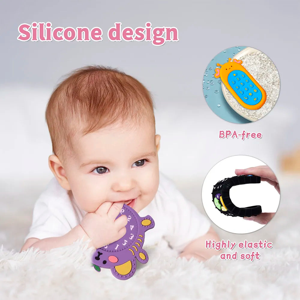 Baby Silicone Teether Toys