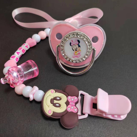 Luxury Baby Pacifier  chain Clip